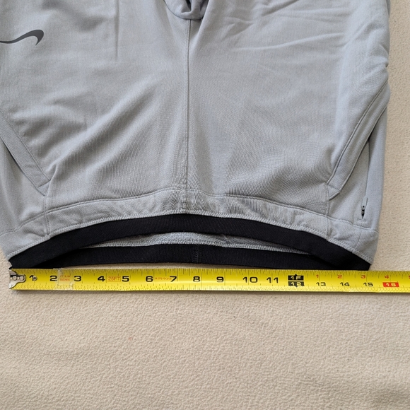 Nike Pro Fleece Dri-Fit Training Pants Joggers Gray CZ2203-073 Men's Large - Picture 14 of 16